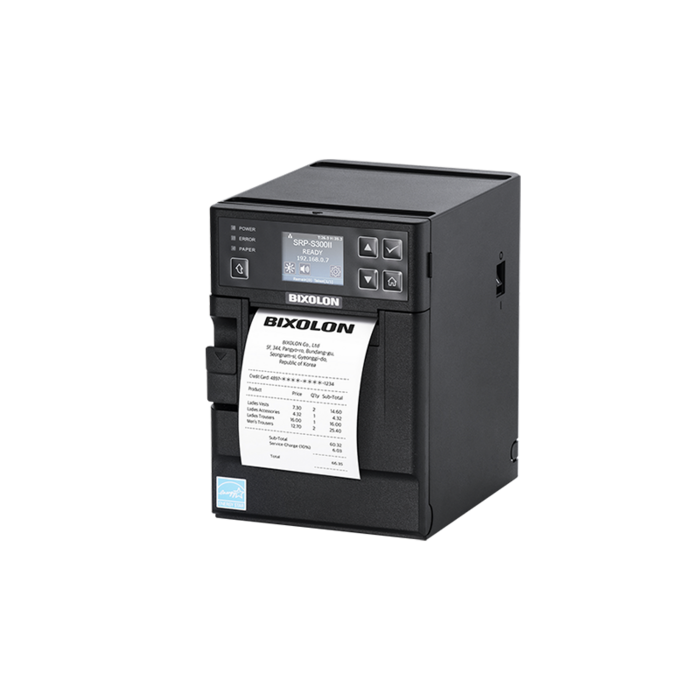 BIXOLON SRP-S300IIBAK/BEG Bixolon SRP-S300II, 8 puntos/mm (203 ppp), pantalla, USB, BT, Ethernet, USB, negro
