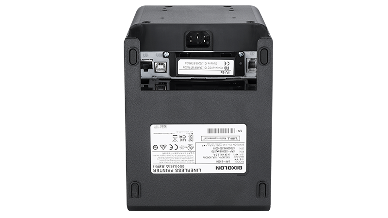 BIXOLON SRP-S300IIXK/BEG Bixolon SRP-S300II, 8 points/mm (203 ppp), sans support, écran, USB, Ethernet, noir