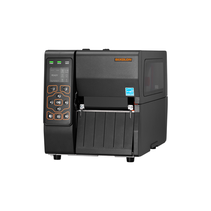 BIXOLON Bixolon XT3-40, 8 punti/mm (203 dpi), spellicolatore, riavvolgimento, display, USB, USB Host, RS232, Ethernet, 128 MB RAM / 128 MB Flash
