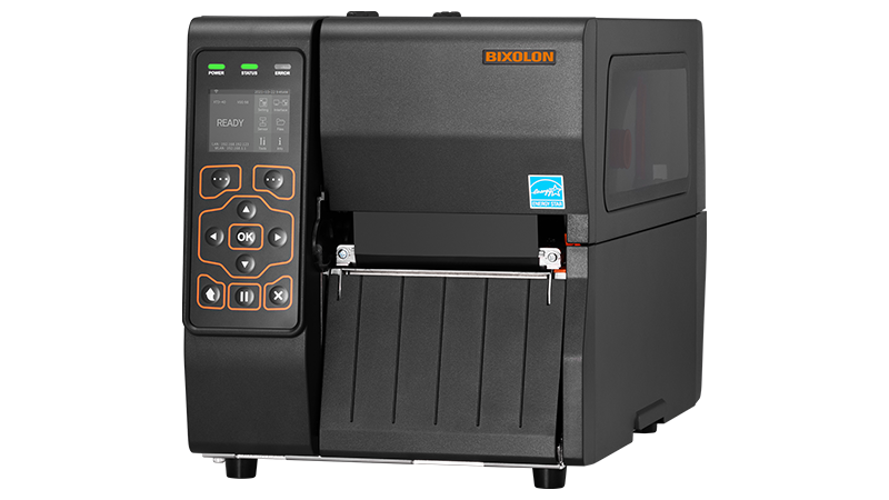 BIXOLON Bixolon XT3-40, 8 punti/mm (203 dpi), spellicolatore, riavvolgimento, display, USB, USB Host, RS232, Ethernet, 128 MB RAM / 128 MB Flash