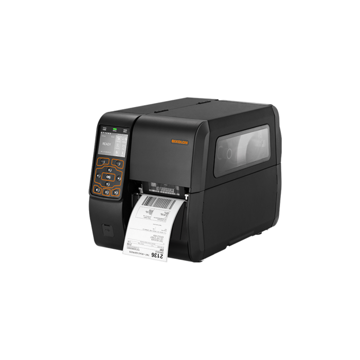 BIXOLON Bixolon XT5-40, 8 Punkte/mm (203 dpi), Disp. (Farbe), RTC, USB, USB Host, RS232, Ethernet, schwarz, 512 MB RAM / 512 MB Flash