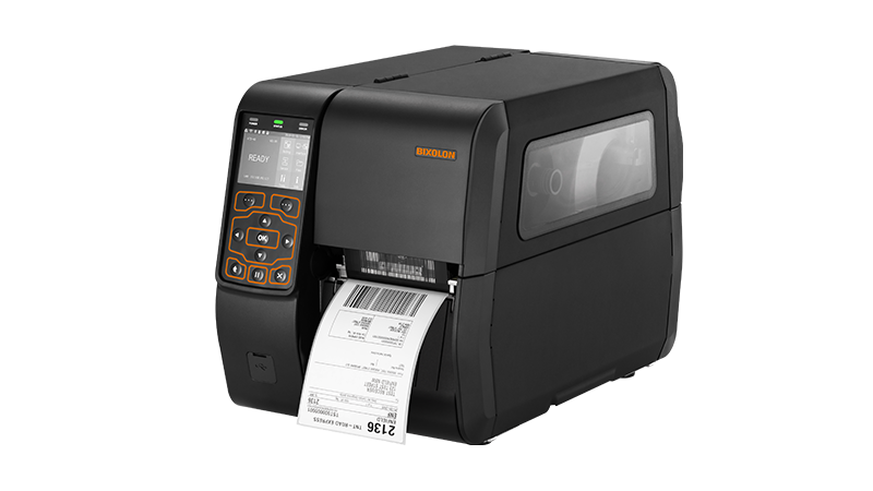 BIXOLON XT5-40NS/BEG Bixolon XT5-40, 8 dots/mm (203 dpi), disp. (kleur), RTC, USB, USB Host, RS232, Ethernet, zwart