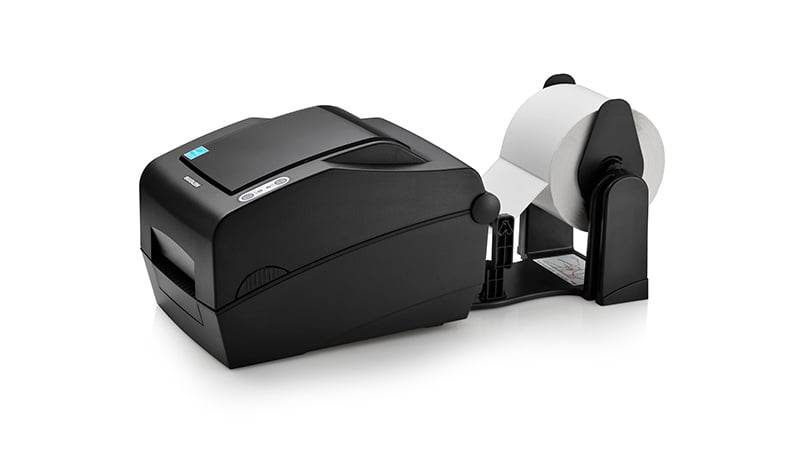 BIXOLON SLP-TX403EG/BEG Bixolon SLP-TX403, 12 dots/mm (300 dpi), EPL, ZPLII, USB, USB Host, RS232, Ethernet, donkergrijs
