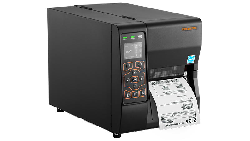 BIXOLON XT3-409/BEG Bixolon XT3-40, 8 puntos/mm (203 ppp), pelador, rebobinador, pantalla, USB, host USB, RS232, Ethernet