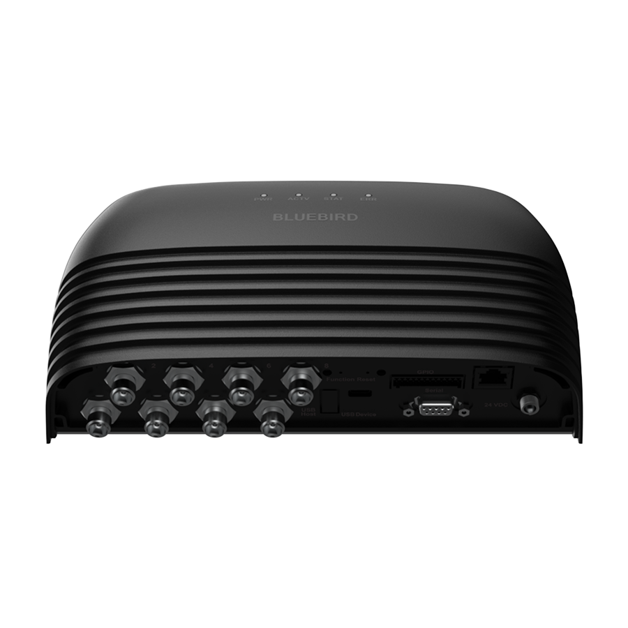 BLUEBIRD FR901-WLLA Bluebird FR901, Linux, EMEA, 2 ports Wi-Fi, RFID, MIMO 2x2, 8 ports d'antenne, USB, Ethernet, Wi-Fi (Wi-Fi)