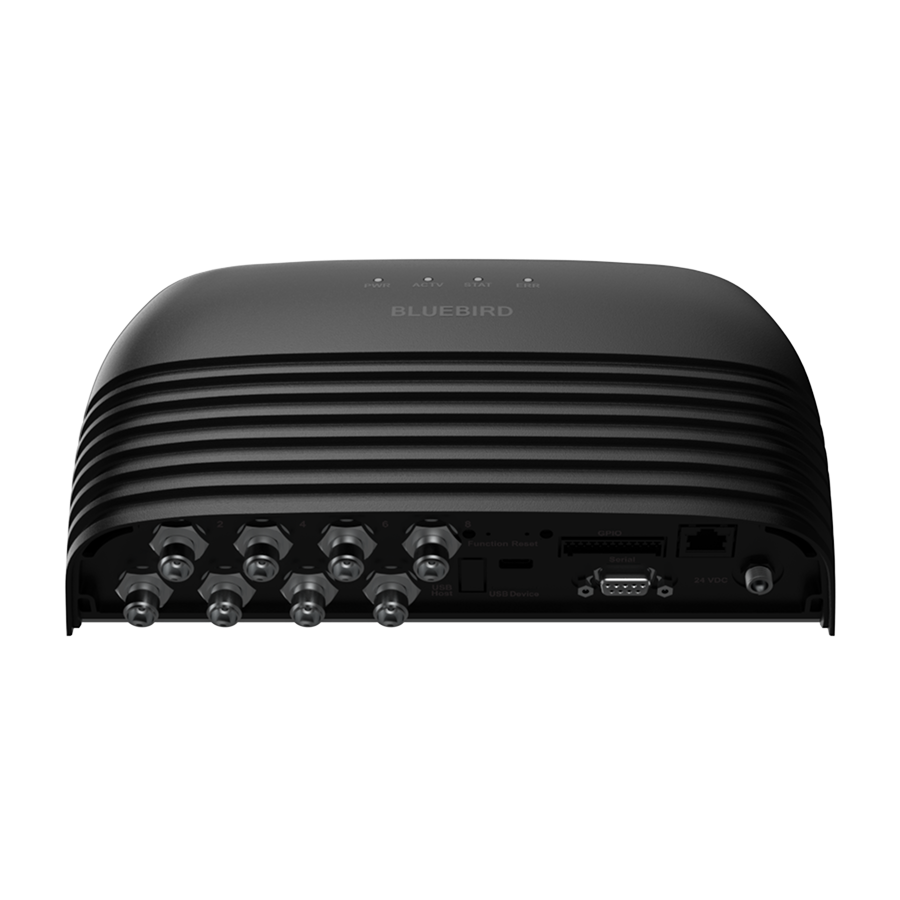 BLUEBIRD FR901-NLNA Bluebird FR901, Linux, Worldwide, RFID, 8 Antenna Ports, USB, Ethernet