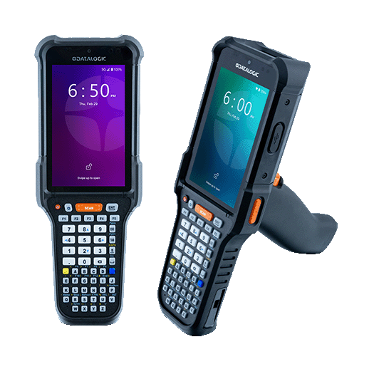 DATALOGIC 946600009 Datalogic Falcon X60, portable, portée standard 2D, écran 4,3', pavé numérique 31 touches, 8 Go de RAM, 128 Go Flash, Android, poignée pistolet, IP65/68, conception robuste.