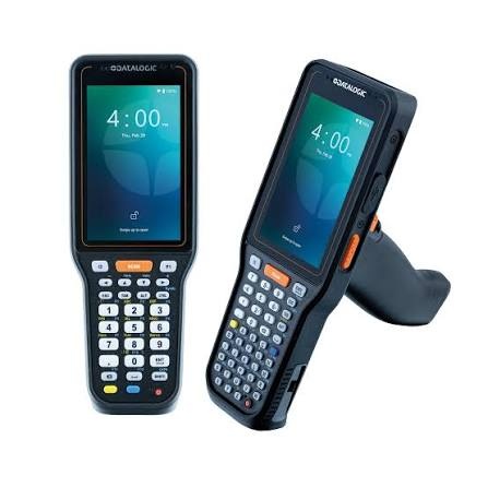 DATALOGIC 946400005 Datalogic Skorpio X40, pantalla de 4", lector de imágenes 2D de largo alcance, 29 teclas numéricas, empuñadura tipo pistola, Android, 6 GB de RAM, 128 GB de memoria flash, 7000 mAh, IP65/IP67, MIL-STD 810H, Wi-Fi 6E, NFC, cámara de 13 MP
