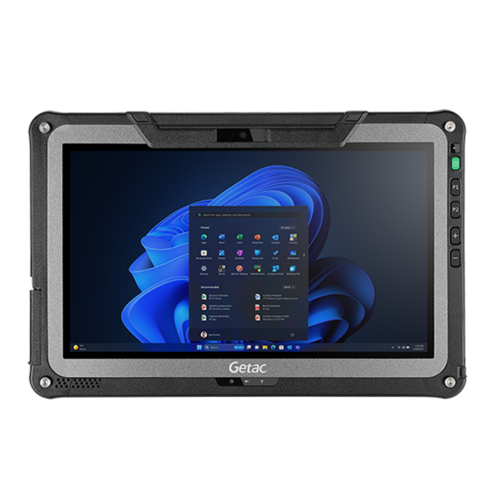 GETAC FTA154JI1XXX Getac F110G7, no WiFi/Bluetooth, 29,5cm (11,6''), Projected Capacitive, Full HD, Camera, front camera, USB, Intel Core i5, SSD, Win. 11 Pro