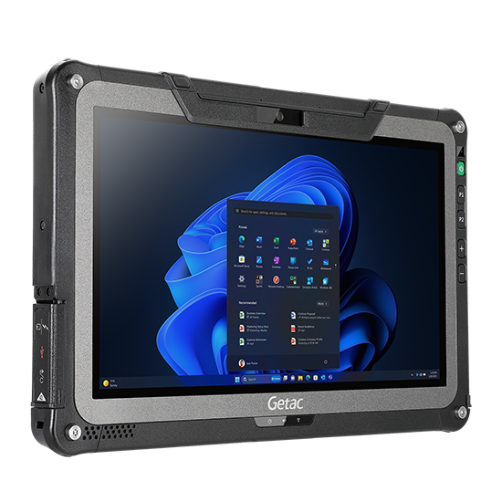 GETAC Getac F110G7, HF RFID, 2D, 29, 5 cm (11, 6''), geprojecteerd capacitief, Full HD, RFID, camera, frontcamera, USB, BT, Wi-Fi, Intel Core i5, SSD, IP66
