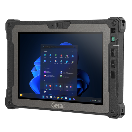 GETAC Z8A7WXWB17XX Getac ZX80W, tapa del compartimento de la batería, 20,3 cm (8''), GPS, cámara, cámara frontal, digitalizador, USB-C, BT, Wi-Fi (Wi-Fi), 4G, QCS6490, SSD, 11 IoT Enterprise
