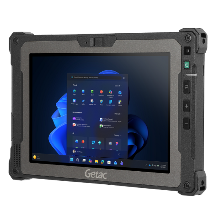 GETAC Z8A7WXGI2GXX Getac ZX80W, 20,3 cm (8''), GPS, appareil photo, caméra frontale, écran remplaçable à chaud, numériseur, USB-C, Bluetooth, Wi-Fi, QCS6490, SSD, 11 IoT Enterprise