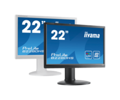 IIYAMA iiyama ProLite XUB22/XB22/B22, 54,6 cm (21,5''), Full HD, USB, kit (USB), wit