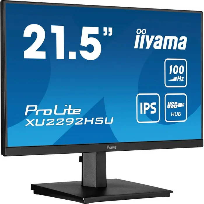IIYAMA XUB2293HSU-W7 iiyama ProLite XUB22/XB22/B22, 54,6 cm (21,5''), Full HD, USB, kit (USB), wit