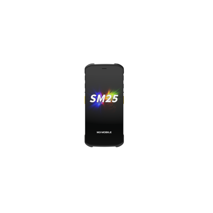 M3 M3 Mobile SM25W, 2D, Kamera, Frontkamera, Hot-Swap, USB-C, BT, Wi-Fi (WLAN), NFC, Android, GMS, Schwarz, RAM: 8 GB