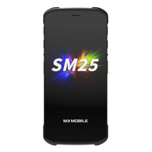 M3 SM250E-WFCFSS-HF M3 Mobile SM25W, 2D, SF, SE5500, Appareil photo, caméra frontale, remplaçable à chaud, USB-C, Bluetooth, Wi-Fi, NFC, Android, GMS, noir