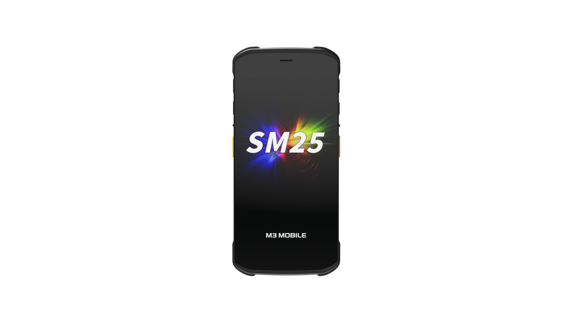 M3 SM255E-W2CFSS-HF M3 Mobile SM25, 2D, Cámara, cámara frontal, intercambio en caliente, USB-C, BT, Wi-Fi, eSIM, 5G, NFC, Android, GMS, negro