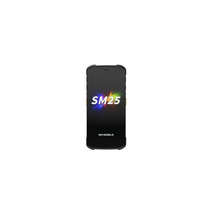 M3 SM255E-WFCFSS-HF M3 Mobile SM25X, 2D, SF, SE5500, Appareil photo, caméra frontale, carte SIM remplaçable à chaud, USB-C, Bluetooth, Wi-Fi, eSIM, 5G, NFC, Android, GMS, noir