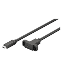 RAM MOUNT Cable de extensión USB USB-C a USB-CF - USB 3.2 Gen 2, transferencia de datos 10 Gbit/s, longitud del cable 1 m