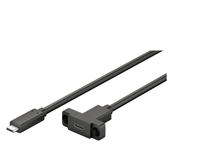 RAM MOUNT 560042 Cavo di prolunga USB da USB-C a USB-CF - USB 3.2 Gen 2, trasferimento dati 10 Gbit/s, lunghezza cavo 1 m