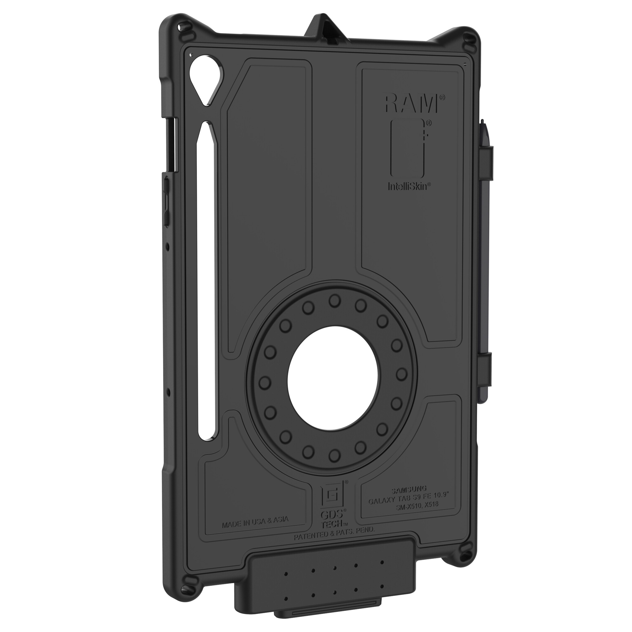 RAM MOUNT RAM-GDS-SKIN-SAM86-NG RAM montiert IntellýSkin Next Gen für Samsung Galaxy Tab S9 & S9 FE - GDS-Technologie
