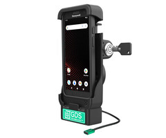 RAM-GDS-DOCKL-V15-CU RAM Mounts GDS Dock di bloccaggio per veicoli per Honeywell CT37 (in custodia protettiva IntelliSkin) - Alimentazione USB-C - 2 fori AMPS - Tecnologia GDS