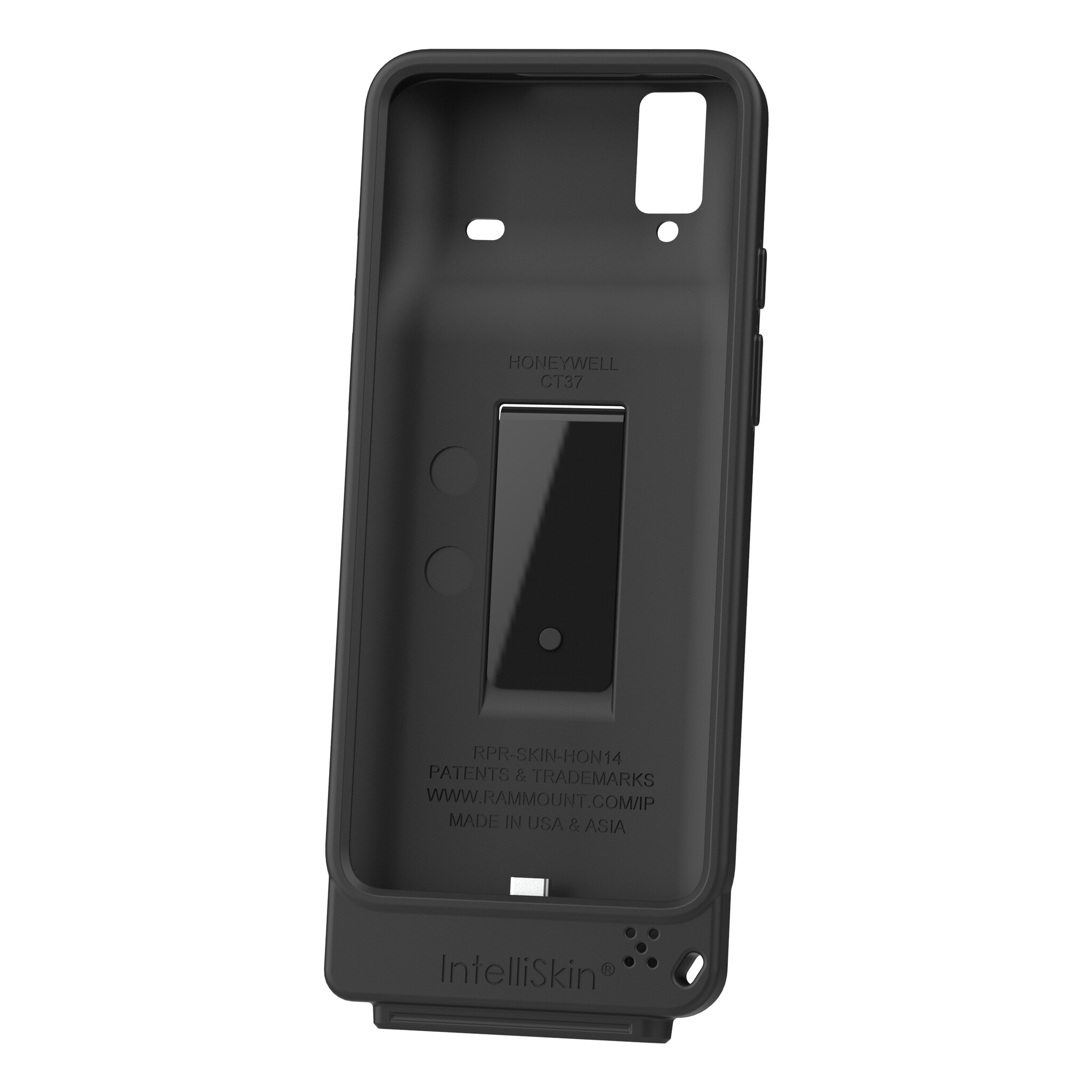 RAM MOUNT RAM-GDS-SKIN-HON14-C Soporte RAM IntellýSkin para Honeywell CT37 - Puerto USB-C externo - GDS Technology