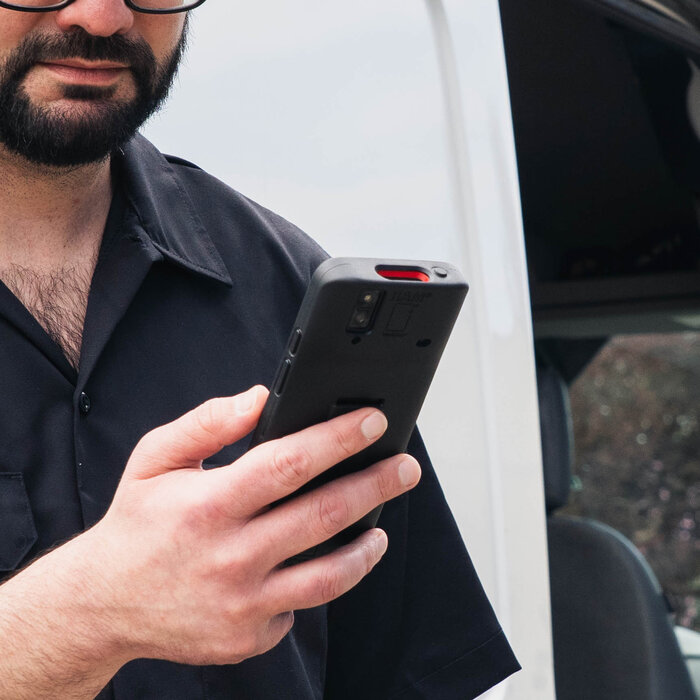 RAM MOUNT RAM-GDS-SKIN-HON14-C RAM Mounts IntelliSkin per Honeywell CT37 - Porta USB-C esterna - GDS Technology