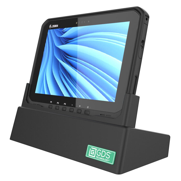 RAM MOUNT RAM-DOCK-ZE25U RAM Mounts Desktop Dock for Zebra ET6x with USB-C, USB-A & RJ45 Support