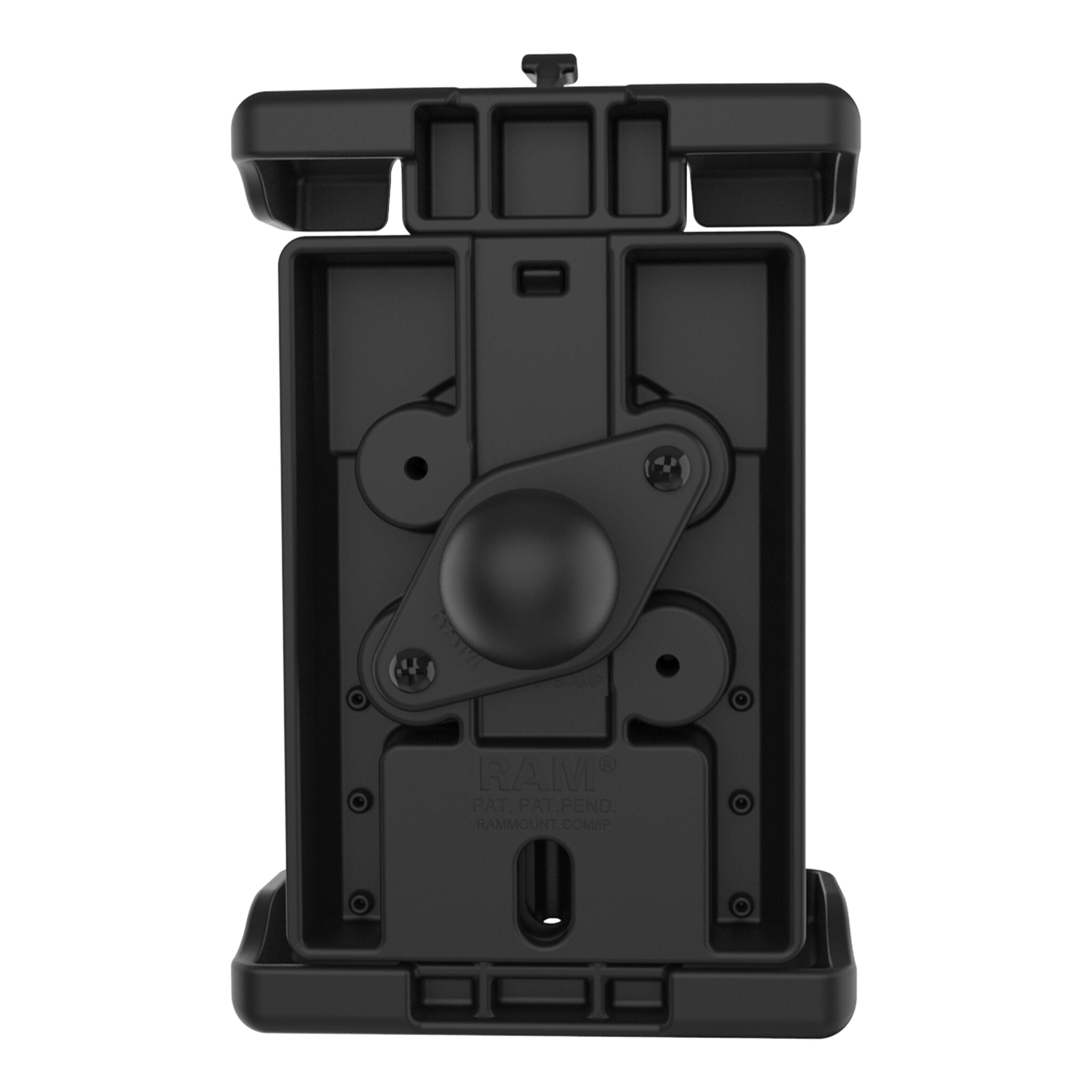 RAM MOUNT RAM-HOL-PD7B-W2MU Support RAM Mounts Quick-Grip Pro XL pour smartphones avec chargeur sans fil Qi2 - Largeur jusqu'à 88,9 mm - Compatible Mag-Safe - Avec base diamant (taille B - 1?)
