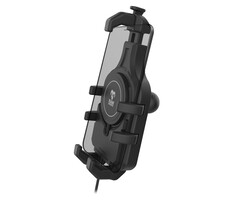 RAM-HOL-PD5B-W2MU Supporto RAM Mounts Quick-Grip Pro per smartphone con caricabatterie wireless Qi2 - Larghezza fino a 95,25 mm - Compatibile con Mag-Safe - Con base diamantata (taglia B - 1")