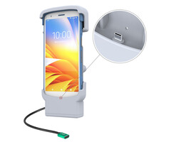 RAM-HOL-ZE39-C-GRY RAM-mounts vormpassende houder voor Zebra HC20 & HC50 - USB-C voeding - grijs