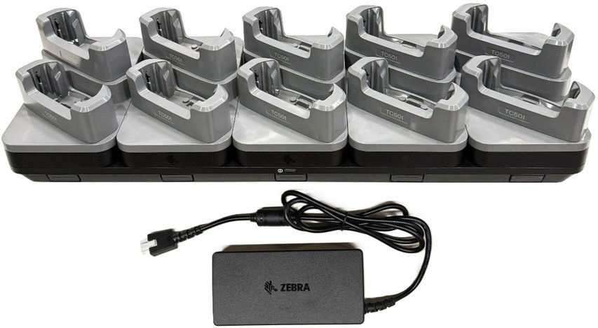 Zebra CRD-TC5A-5SC10D-1 Station de recharge Zebra, 10 emplacements