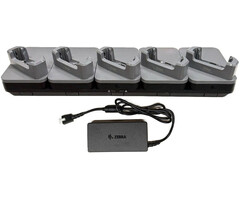 Zebra Zebra charging-/communication station, 5 slots, ethernet, 280 g