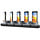 CRD-TC5AB-5SC5DF-1 Zebra-laadstation, 5 slots