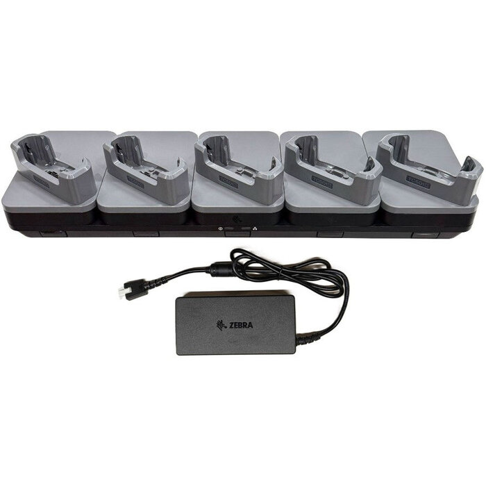Zebra CRD-TC5AB-5SE5D-1 Stazione di ricarica/comunicazione Zebra, 5 slot, Ethernet