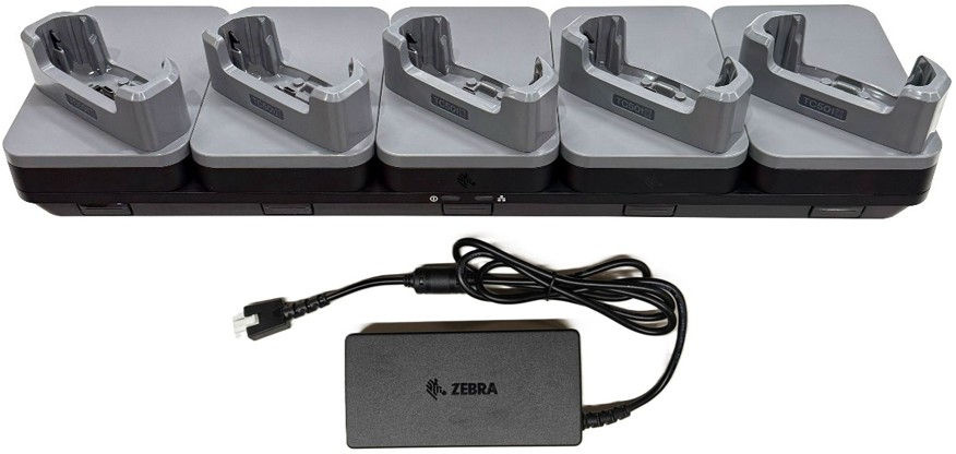 Zebra CRD-TC5AB-5SE5D-1 Stazione di ricarica/comunicazione Zebra, 5 slot, Ethernet