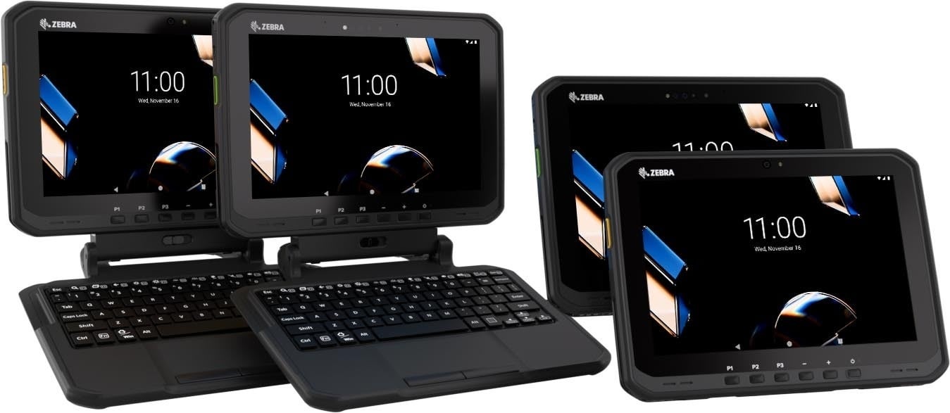 Zebra Zebra ET60, Windows Pro, lector de imágenes 2D, 2D, SE5500, 25, 7 cm (10, 1''), cámara, cámara frontal, USB, USB-C, Bluetooth, Wi-Fi 7, NFC, SSD, IP66