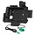 RAM Mounts Tough-Dock Power + Dual USB met vergrendeling voor Zebra ET4x 10"