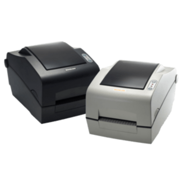 BIXOLON Bixolon SLP-TX400, 8 dots/mm (203 dpi), EPL, ZPLII, USB, USB Host, RS232, Ethernet, donkergrijs