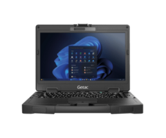 GETAC Getac S410G5 rugged 14' notebook with touchscreen, Intel Core i5 4.6GHz, 16GB RAM, 256GB SSD, Windows 11 Pro, MIL-STD 810H, IP53, Wi-Fi 6E, Thunderbolt 4, bright 1000 cd display, QWERTZ backlight keyboard.