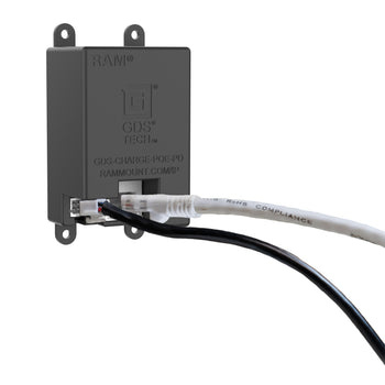 RAM MOUNT Support d'accouplement verrouillable Uni-Conn? alimenté GDS® 14' avec PoE - gris clair