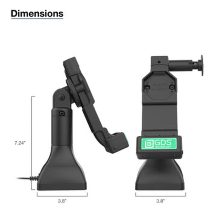 RAM MOUNT GDS® Uni-Connâ?¢ 7' supporto bloccante con USB-C