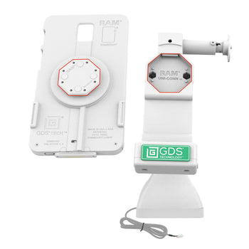 RAM MOUNT Supporto di bloccaggio Uni-Connâ?¢ da 7' con PoE - grigio chiaro