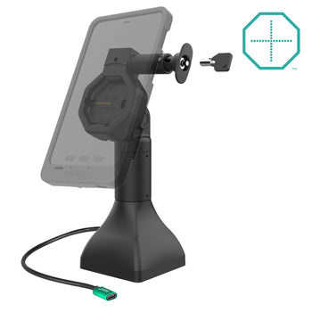 RAM MOUNT Socle verrouillable alimenté GDS® Uni-Connâ?¢ 7' avec USB-C