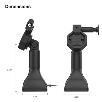RAM MOUNT Socle verrouillable alimenté GDS® Uni-Connâ?¢ 7' avec USB-C