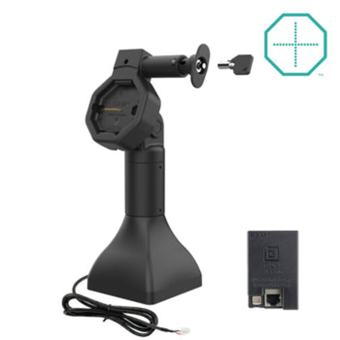 RAM MOUNT RAM Mounts GDS® Uni-Connâ?¢ Dock de pedestal con bloqueo motorizado de 7' con PoE