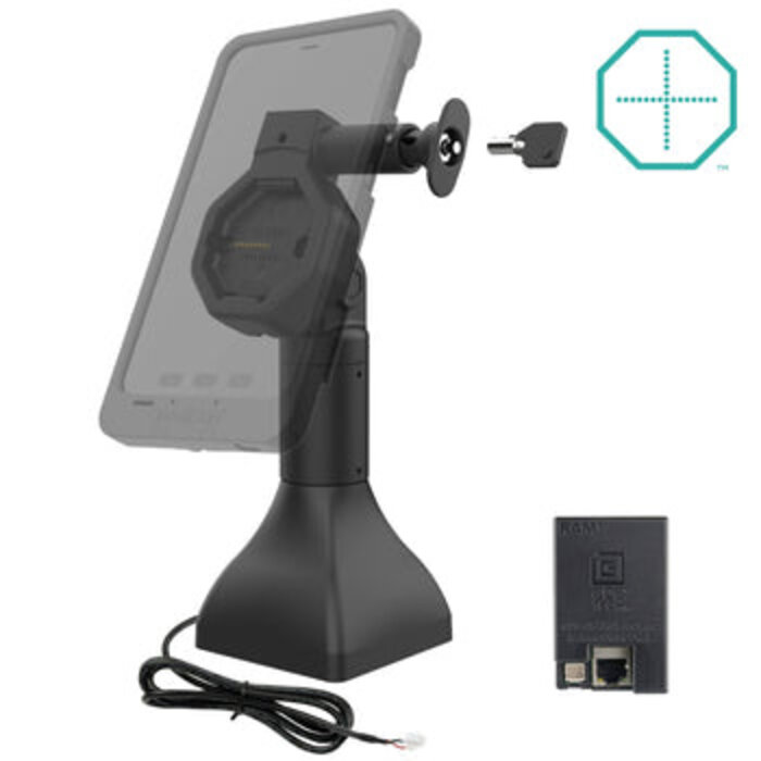 RAM MOUNT RAM Mounts GDS® Uni-Connâ?¢ Dock de pedestal con bloqueo motorizado de 7' con PoE