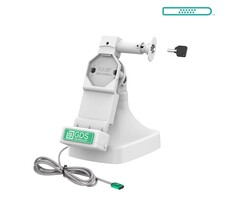 RAM MOUNT Support de verrouillage inclinable et pivotant Uni-Connâ?¢ GDS® avec USB-C - gris clair