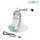 GDS® Uni-Connâ?¢ Locking Tilt & Swivel Dock with USB-C - light gray